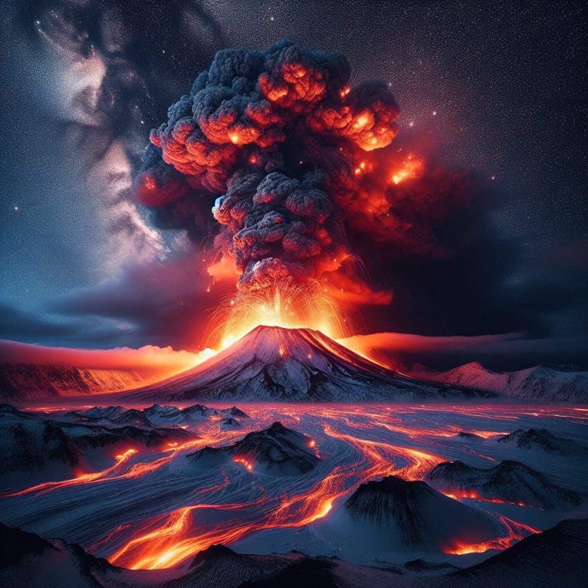 Eruptões Vulcânicas Russas: Um Mosaico de Fogo e Mistério na Terra do Gelo