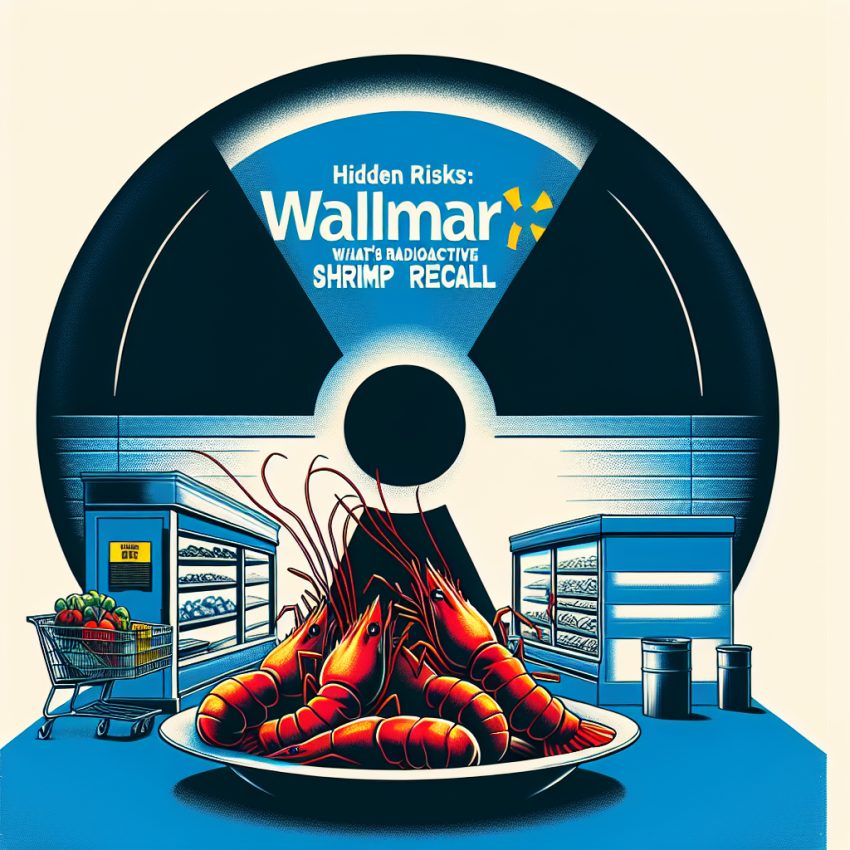 Riscos Ocultos: O Que Está Por Trás do Recall de Camarões Radioativos do Walmart?