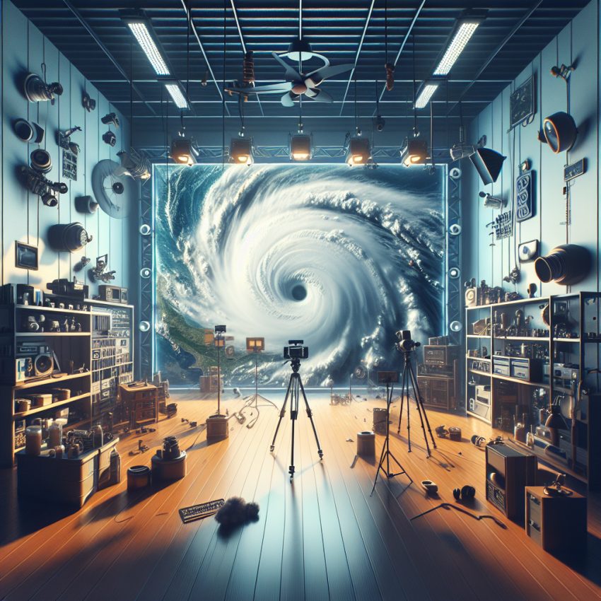 Por Dentro do Furacão Erin: A Revolução das Câmeras Meteorológicas